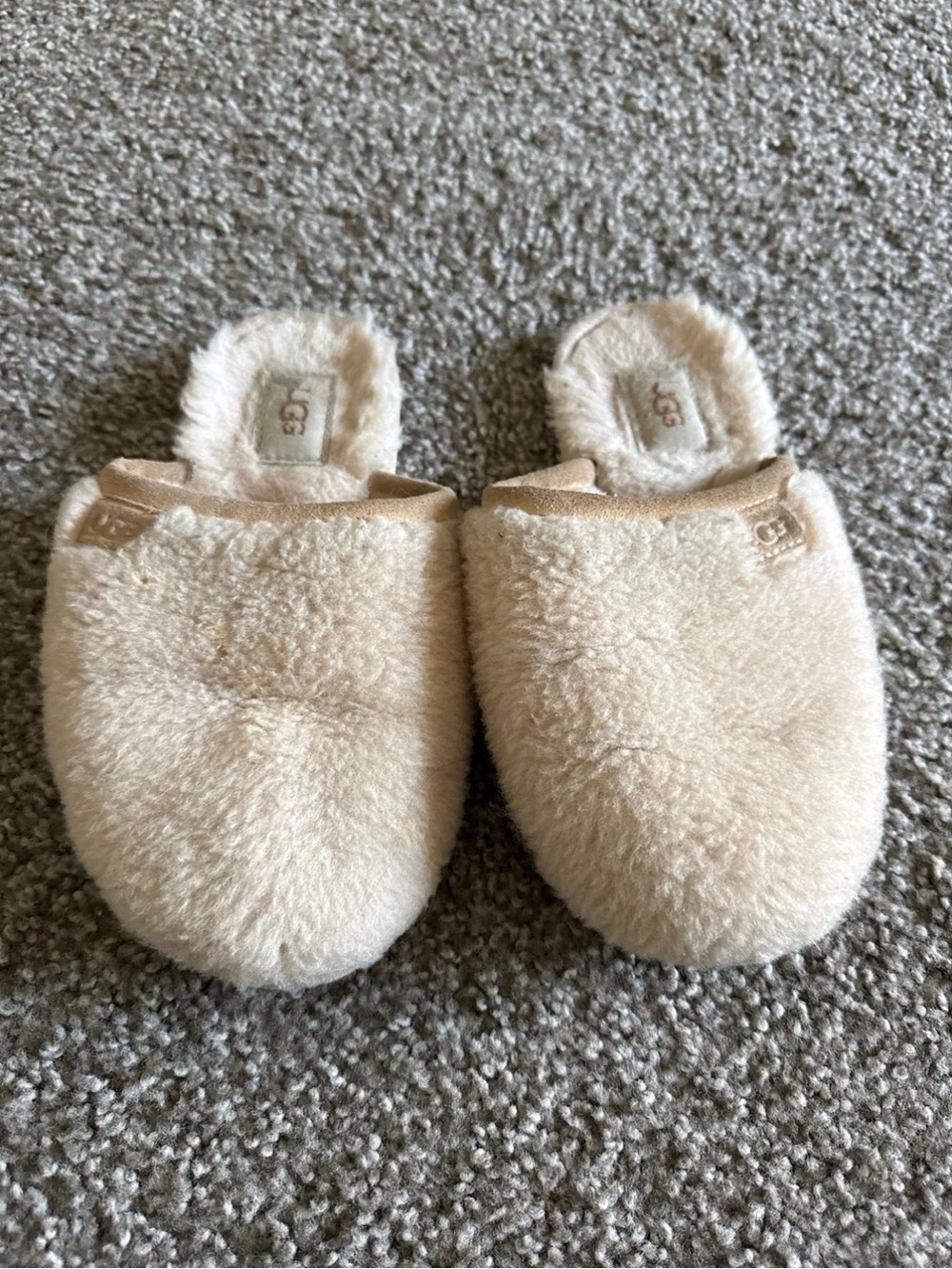 UGG Cozy Shearling Slip-On Slippers